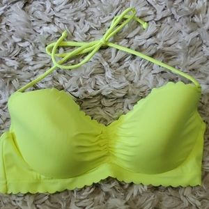Victoria's Secret Scalloped Bikini Top